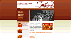 Desktop Screenshot of newpekingduck.co.uk
